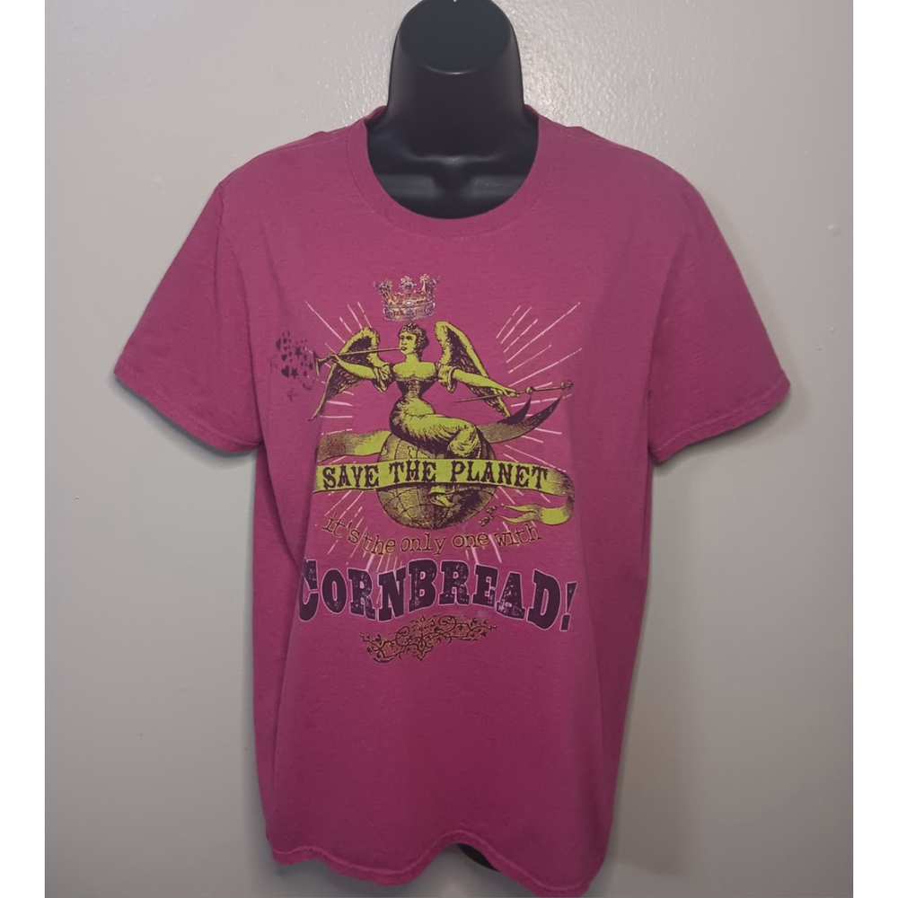 Junk Gypsy Women's Medium T-shirt Cornbread Red Tee